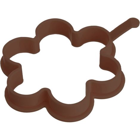 Molde de silicona para freír huevos. Molde para huevos fritos con forma de flor. (1/5)
