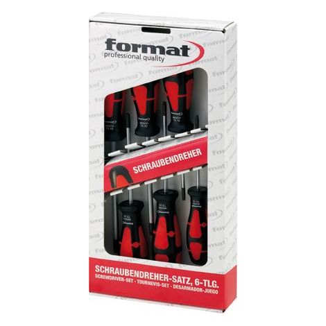 FORMAT Schraubendreher-Satz 6 tlg. Torx (1/4)