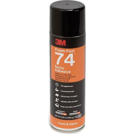 ADHESIVO EN SPRAY TAPICERIA 3M S74 500ml