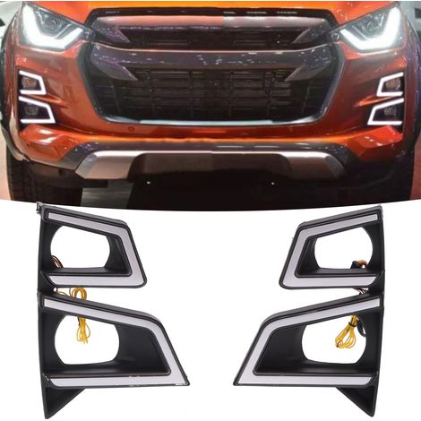 Modification de voiture 2019–2021 ISUZU D-MAX Feux de jour à LED (1/5)