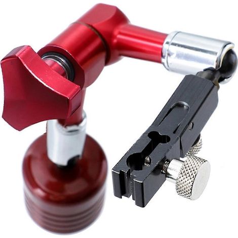 Support magnétique, socle magnétique, socle magnétique rouge, socle magnétique universel (1/5)