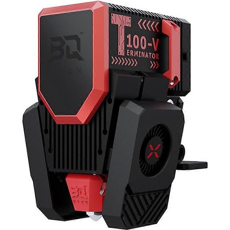 BIQU TERMINATOR 350℃ Hochtemperatur-Bondtech-CHT-Düse, limitierte Auflage, Dual-Gear-Direktantriebsextruder für Voron 2.4 und Ender 3 (1/5)