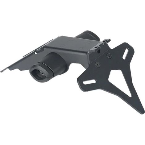 Kit de support de plaque d'immatriculation arrière court pour moto -- (1/5)