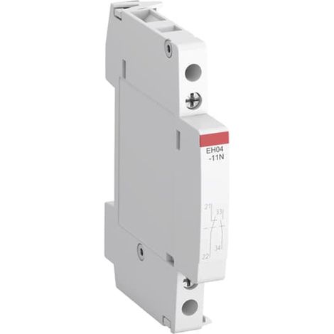 Contatto ausiliario per contattori ESB 1NA+1NC 0,5 moduli ABB EH0411N