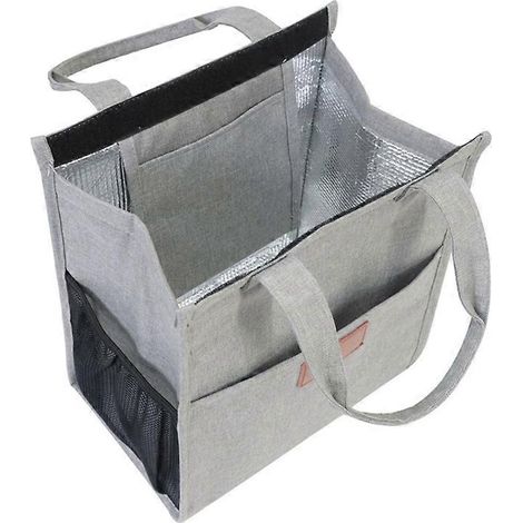Sacs à lunch isothermes réutilisables, imperméables et résistants, parfaits pour la livraison de repas.