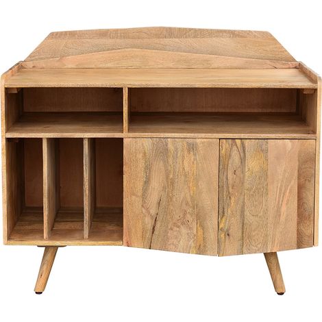 Aparador mueble de almacenaje vinilos en mango macizo MATAHARI