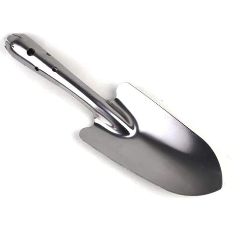 Pala pequeña de acero inoxidable para jardinería, paleta de jardinería manual, paleta de jardinería de acero inoxidable, pala de mano, pala de mano, pala de jardinería, plantación de plántulas (1/5)