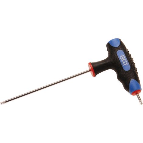 Schraubendreher mit T-Griff und seitlicher Klinge T-Profil (für Torx) T10