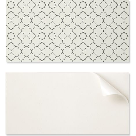 Azulejos de pared de PVC con estampado floral en cuadr铆cula para decoraci贸n de habitaciones, 10x40x20 cm.
