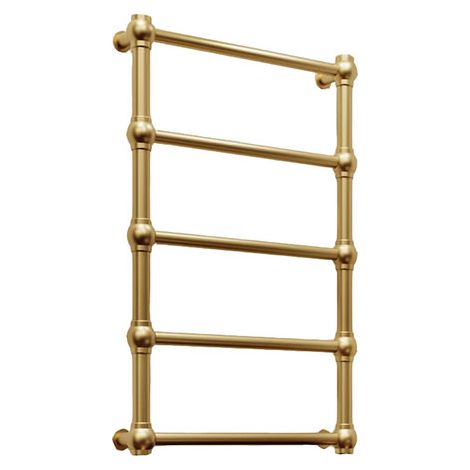 Scaldasalviette Elettrico Dorato alto 1170mm e largo 504mm - 300 Watt - RET1170/504E8BRA