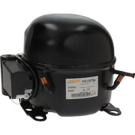 Compresseur de réfrigérateur, compatibilité R404A et R507, conception à basse pression, construction durable, facile à installer, code original Mx18fb