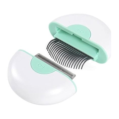 Peigne à aiguilles en acier inoxydable pour chien, brosse pour chien et chat, peigne pour l'épilation-AquaForge (1/5)