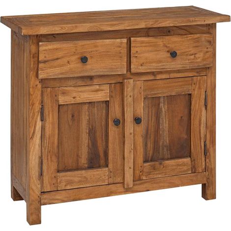 Maison Exclusive - Credenza in Legno Massello di Mogano 75x30x65 cm