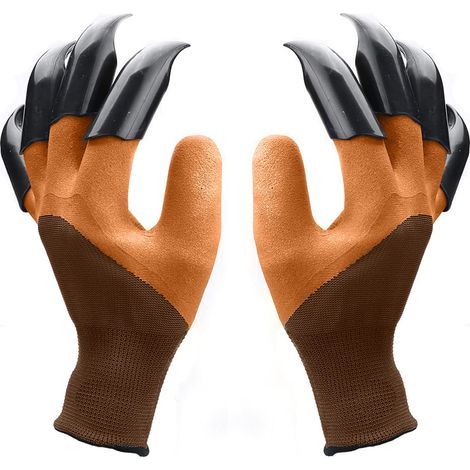 Ein Paar langlebiger Garten-Garten-Gärten für Töpfe, Pflanzgefäße und Entsafter – langlebige Garten-Garten-Gärten für Männer und Frauen, leicht zu verwenden, wasserdicht, für das Haus von Griffen. (1/5)