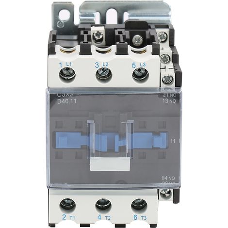Contacteur électrique industriel CJX2-4011 40A 220V haute sensibilité (1/5)