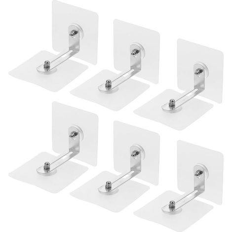 6 chevilles anti-basculement pour meubles, sans perçage, en PVC (1/5)