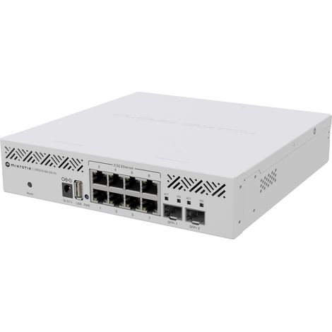 Switch Mikrotik CRS310-8G+2S+IN 10p Managed 2,5G/Multigigabit/10G (1/3)