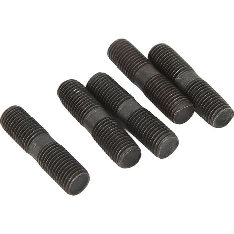 Kit de 20 goujons automobiles métriques M10-1,25 à double filetage pour collecteur d'admission avec vis allongée (1/5)
