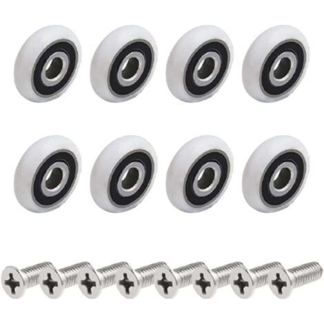Rulli per porta doccia Ulisem8 (viti M5 da 25 mm) (1/4)