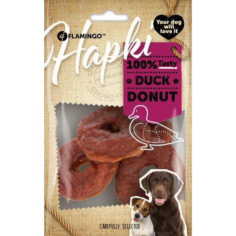 Flamingo HAPKI Donut con Anatra 4PZ 95G