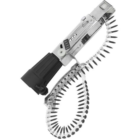 Adaptateur pour cloueuse à chaîne en alliage d'aluminium anticorrosion avec réglage de profondeur automatique pour perceuse électrique (1/5)