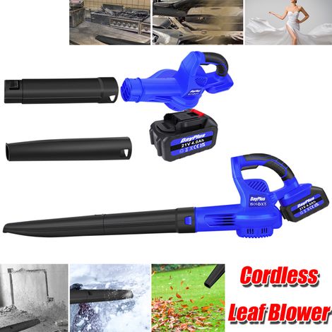 21V Aspirateur de feuilles sans fil Souffleur de feuilles Broyeur de feuilles Souffleur de feuilles Accessoires 4000W