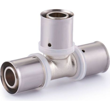 Raccord Multicouche Té Égal - Ø20 mm - Profil Sertissage TH H U - Pour Tubes Multicouches - 1 Pièce