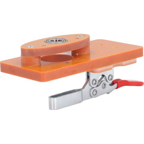 Gabarit de charnière invisible pour menuisier, ouvre-trou précis 35mm pour placard, positionnement verrouillable, kit d'installation (1/5)