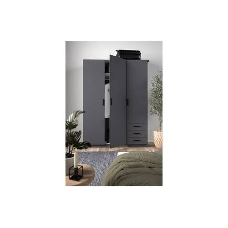KIT ARMADIO SPRINT 3A+3C 147X50X200 GRIGIO