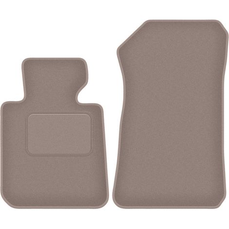 Tappetini anteriori per: BMW 1 E81 hatchback (2007-2012) beige (1/5)