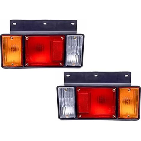 Lights rear Rear Rear Of Car And Truck, Turn signal, Rear Of Third, For Isuzu For NPR For ELF For NPR For NKR For NHR For NLR 1987-2022 Lights dynamic auto ( Color : Left and right ) (1/5)