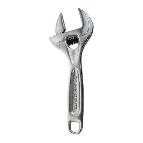 Facom – Clé à molette 40 mm – Longueur 200 mm – Corps en chrome – Accès optimal dans espaces restreints