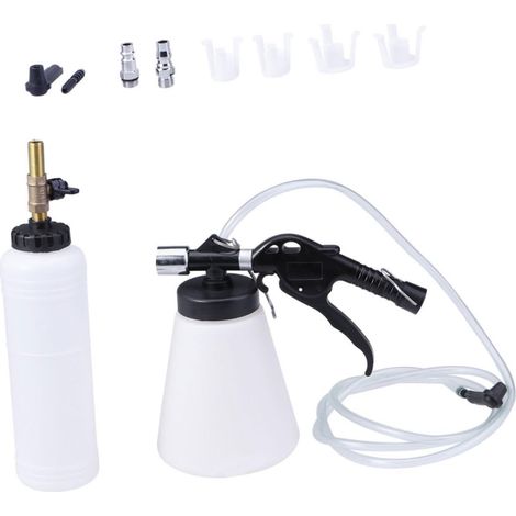Kit de Purge de Liquide de Frein pour Voiture Grosse Capacité en Plastique Outil de Remplacement du Liquide de Frein, Purgeur Pneumatique, Usage Atelier pour Freinage Automobile (1/5)