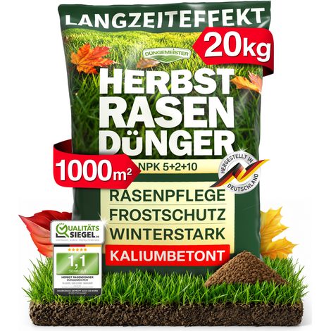 Herbstdünger Rasendünger Langzeitwirkung 20kg (1/5)