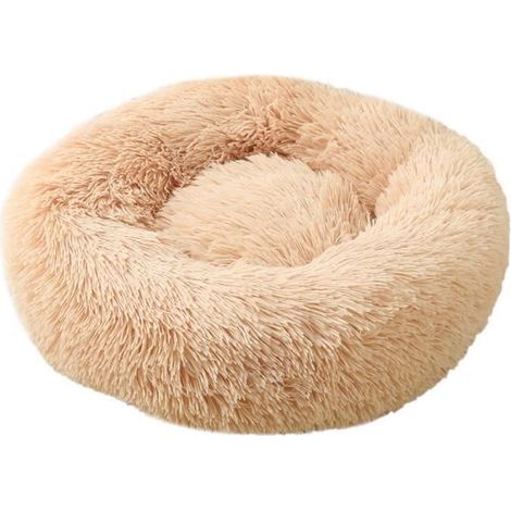 (Aprikose) 50 cm Korbbett - Weich - Rutschfest - Komfortabel für Haustiere (1/4)