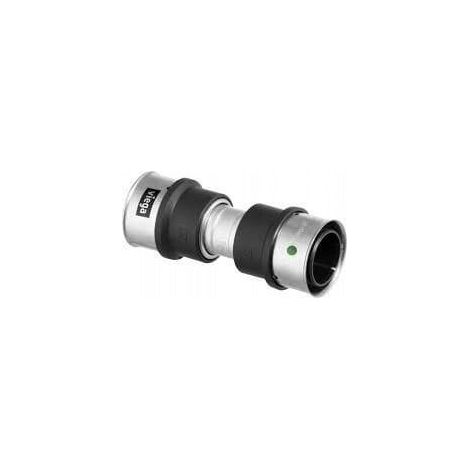 Viega dwuzłączka raccord acier inoxydable 20 mm argent