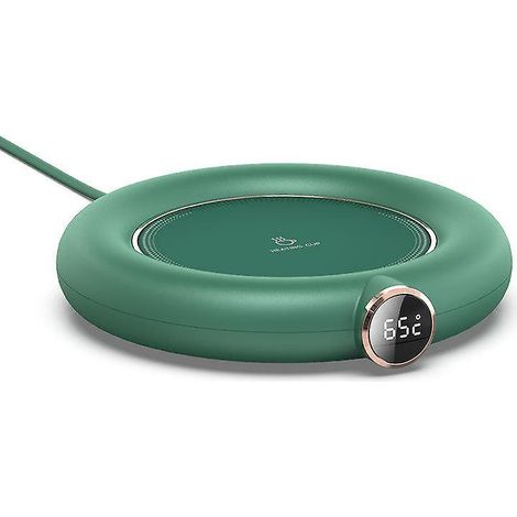 dessous De Verre Chaud Usb Base Chauffante Automatique Vert (sans Tasse) (1/5)