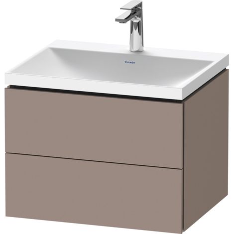 Duravit L-Cube conjunto en c suspendido, 2 cajones, sin