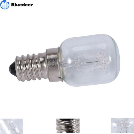 Ampoule Halogène E14 - 25 W - 220 V - Température Maximale 500 °C - Pour Four - Lot de 2 (1/5)