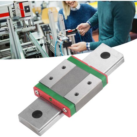 Rail de guidage linéaire MGW12C-100-1R avec curseur miniature élargi (1/5)
