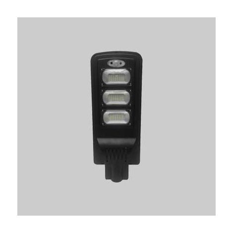 proiettore stradale con pannello solare 12 watt - 1200lm - 6000k