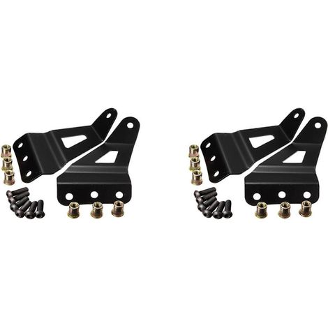 Support de barre lumineuse LED modifié pour toit de véhicule tout-terrain (4x4), 50 pouces, compatible avec Chevrolet et GMC. (1/5)