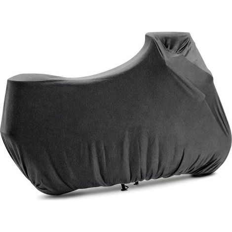 Motorradabdeckung Indoor Stretch Staubschutz Dunkelgrau 245x104x125cm mit Beutel (1/5)