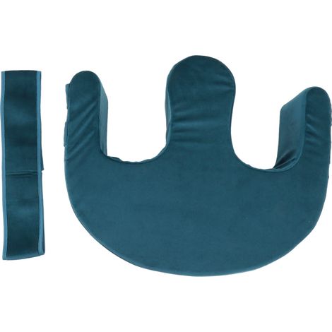 Tapis de retournement en forme de U, coussin de retournement en forme de montagne pour personnes âgées, coussin latéral, bleu marine pour personnes âgées (1/5)