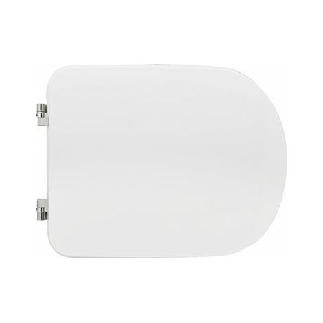 SEDILE WC PER DOLOMITE VASO GEMMA DUE FORMA 7- Bianco - Cerniere A passanti- CW- pezzi 1