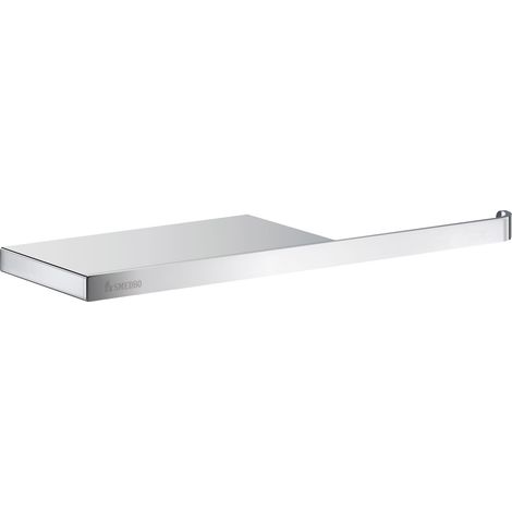 Smedbo OUTLINE - Toilettenpapierhalter mit Ablage. Chrom poliert. Länge 303 mm. FK3411 (1/4)