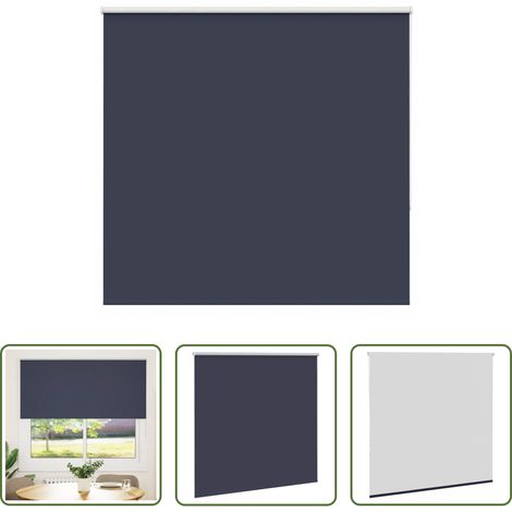 Sichtschutz -  Verdunkelungsrollo Marineblau 150x130 cm Stoffbreite 146,6 cm (1/5)
