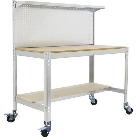 Werkbank Simonrack mobile bt3 120 kg belastbar 121x152 cm