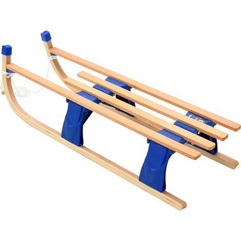 Traîneau pliable en bois 110 cm (1/5)