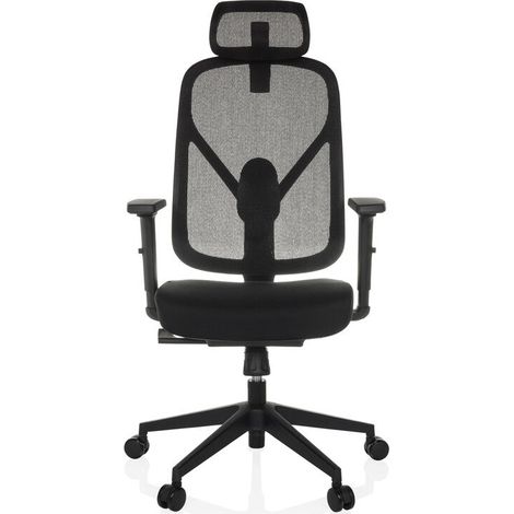 [GEBRAUCHT] B-Ware Bürostuhl Drehstuhl RALOO ECO Sitz Stoff Rücken Netz schwarz hjh OFFICE Stuhl (1/2)
